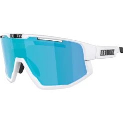 Lunettes de soleil Bliz Vision White Smoke W Blue Mirror