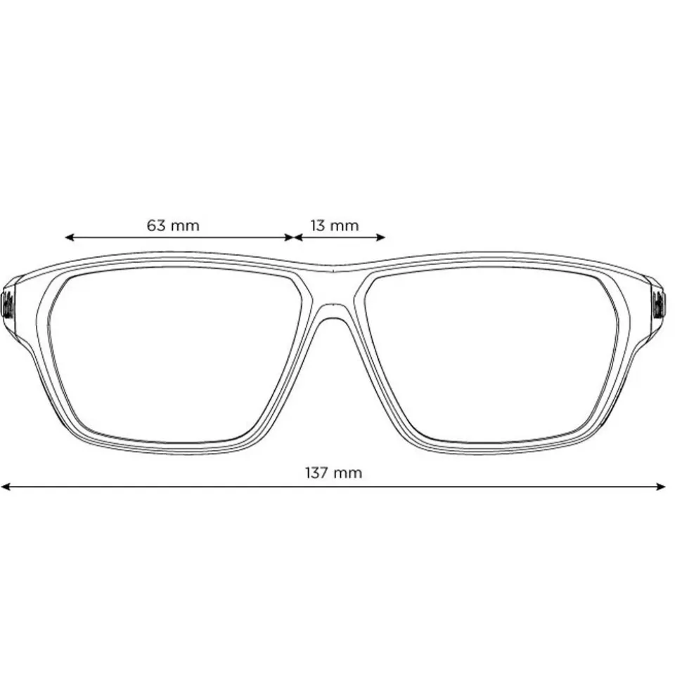 Lunettes de soleil Bollé Airfin White Matte Grey Volt+ Offshore Polarized