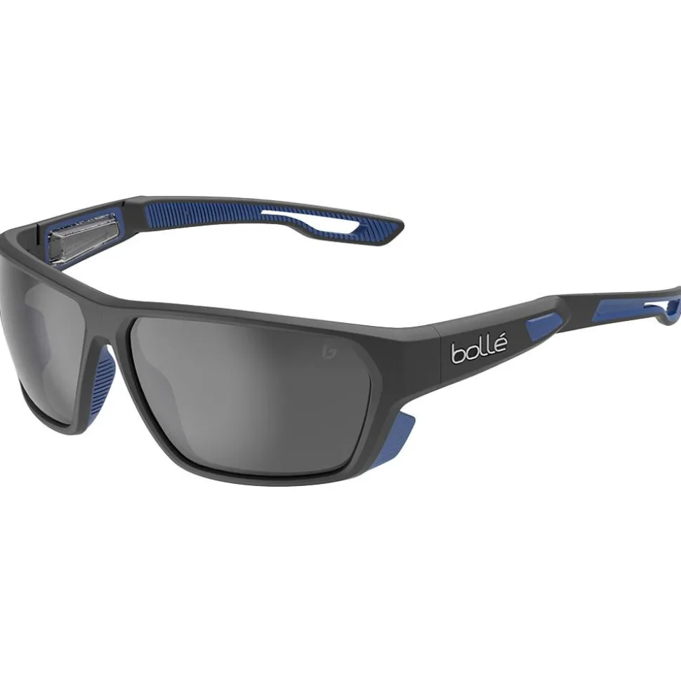 Lunettes de soleil Bollé Airfin Black Matte Blue Tns Polarized