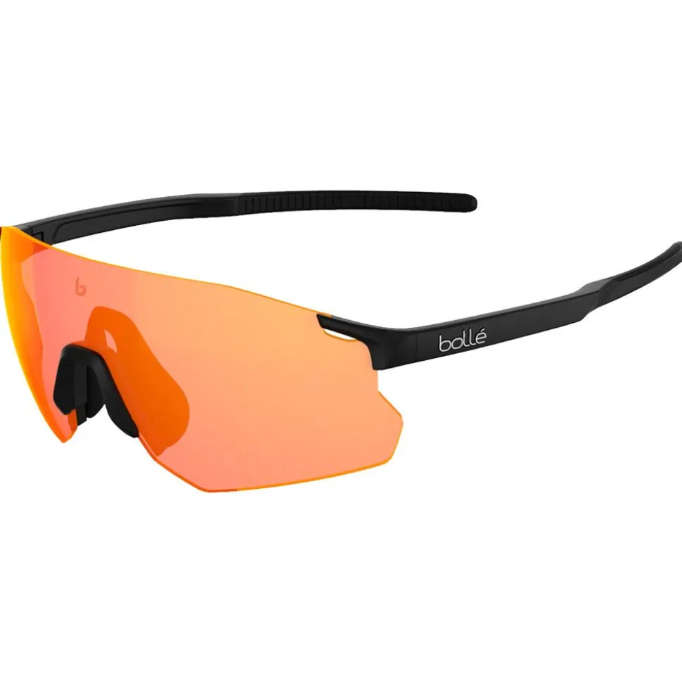 Lunettes de soleil Bollé Icarus Black Matte Phantom Brown Red Photochromic