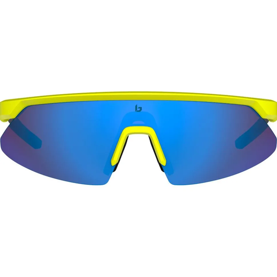 Lunettes de soleil Bollé Micro Edge Acid Yellow Matte Brown Blue