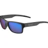 Lunettes de soleil Bollé Status Black Matte Brown Blue