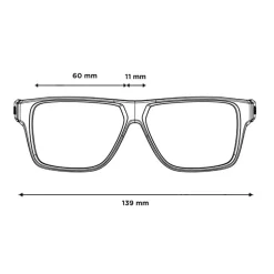 Lunettes de soleil Bollé Temper Black Matte TNS Gold
