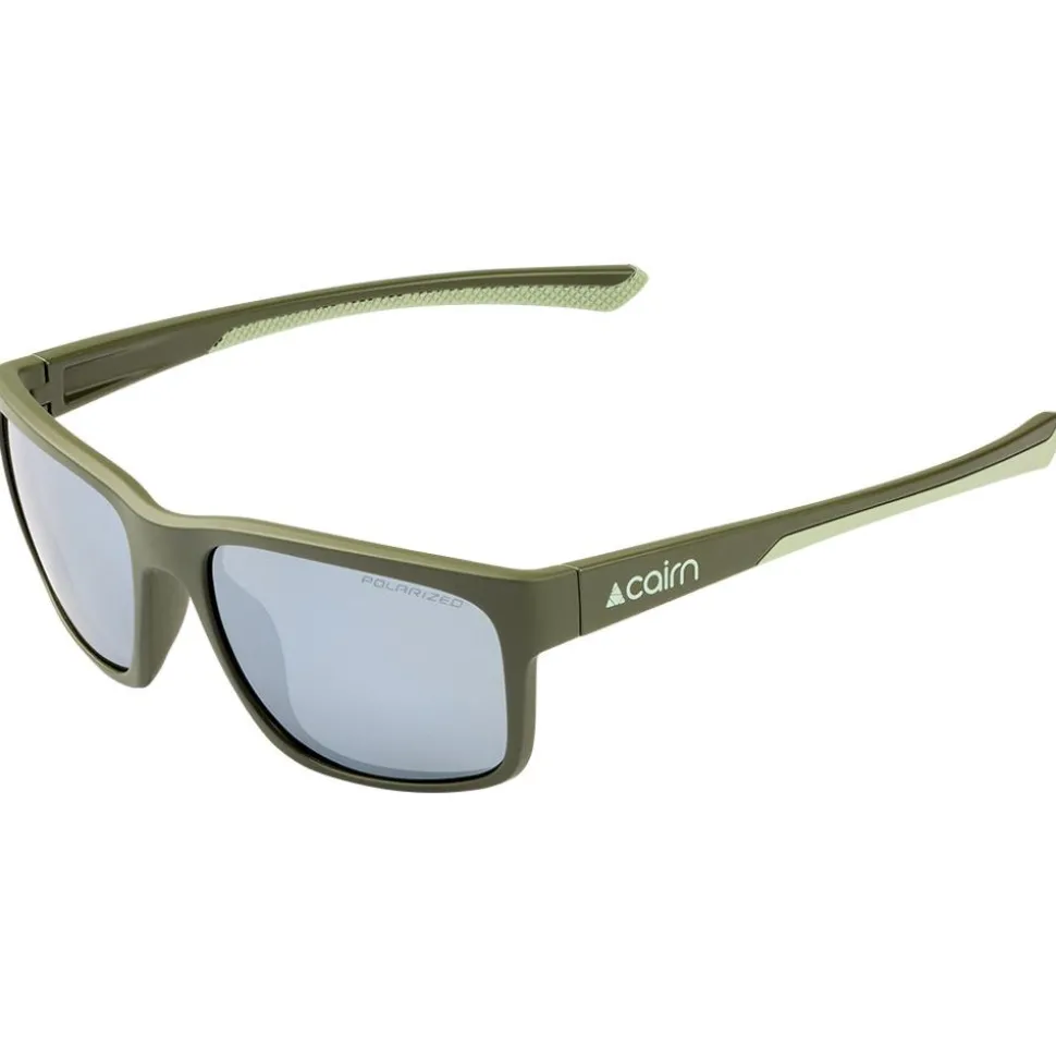 Lunettes de soleil Cairn Swim Mat Khaki Agate Grey Polarized