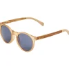 Lunettes de soleil Cairn Hype Mat Transparent Biscuit Wood