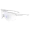 Lunettes de soleil Cebe Asphalt Lite Translucent White Artic Matte Zone Vario Grey Cat.0-3 Blue
