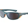 Lunettes de soleil Cebe Jorasse M Matt Petrol Orange Zone Brown Cat.4 Silver