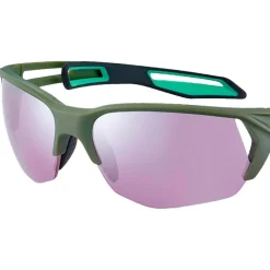 Lunettes de soleil Cebe S'Track L 2.0 Forest Matte Sensor Silver Pink