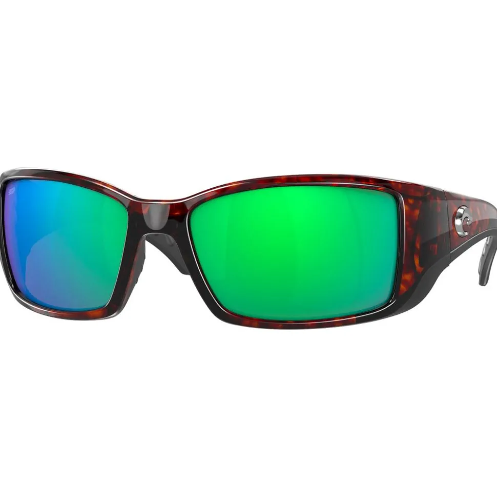 Lunettes de soleil Costa Del Mar Blackfin Light Tortoise Green Mirror Polarized