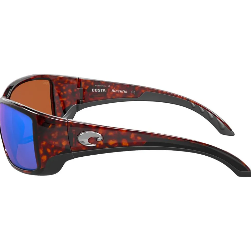 Lunettes de soleil Costa Del Mar Blackfin Light Tortoise Green Mirror Polarized