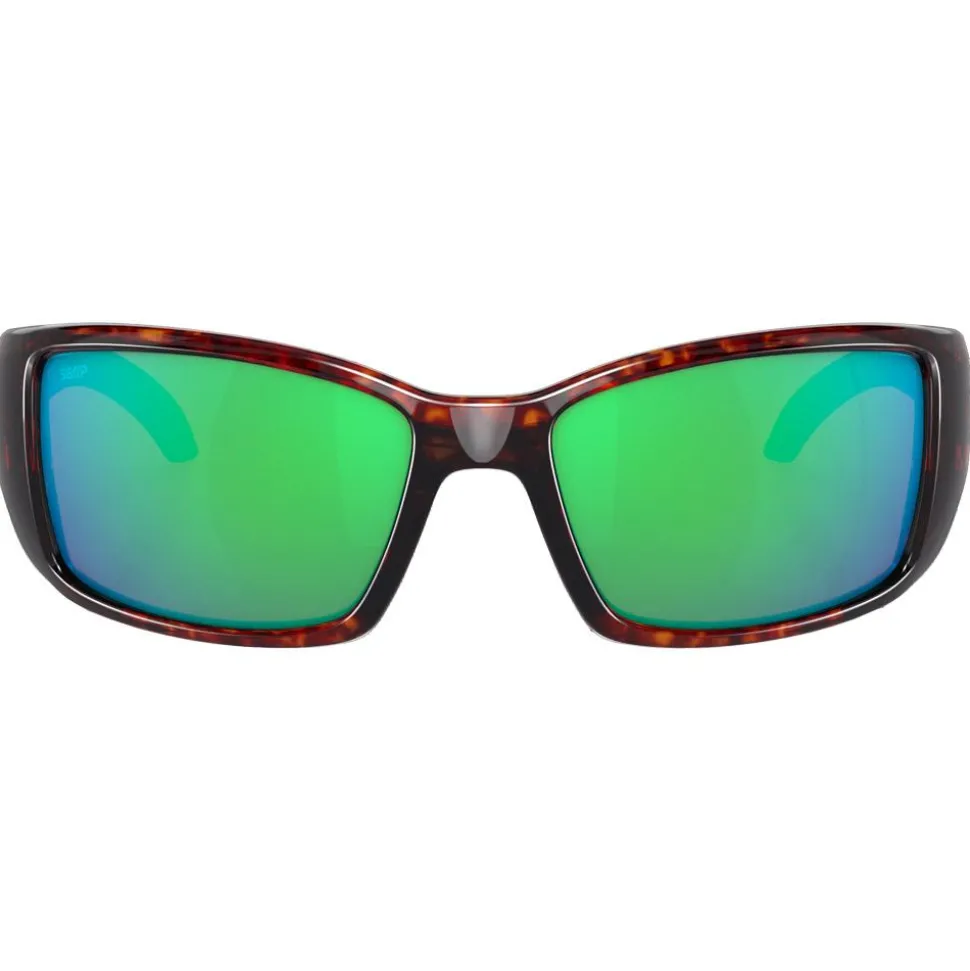Lunettes de soleil Costa Del Mar Blackfin Light Tortoise Green Mirror Polarized