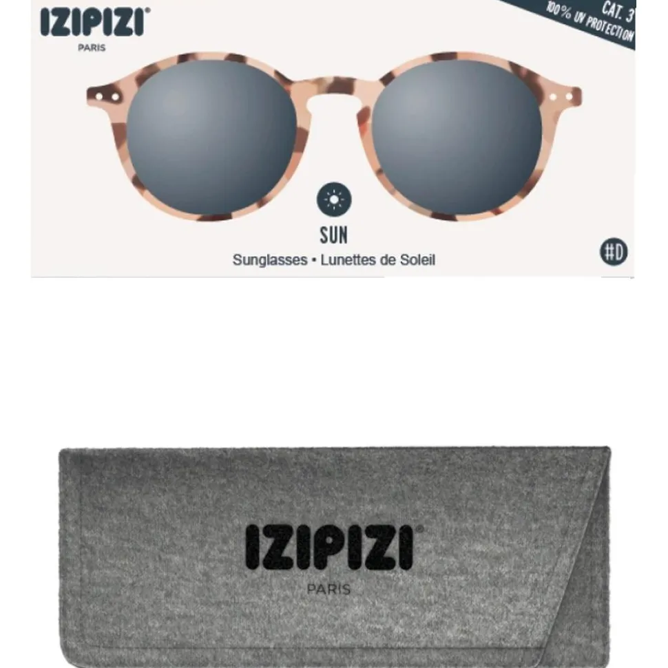 Lunettes de soleil Izipizi D Sun Light Tortoise Soft Grey Lenses Cat 3