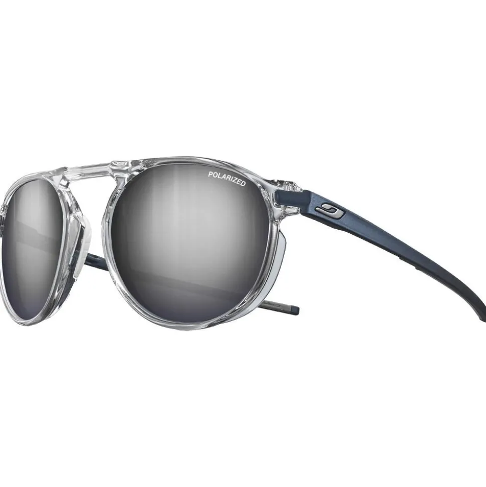 Lunettes de soleil Julbo Meta Translucide Brillant Cristal Bleu Foncé Spectron 3 Polarized