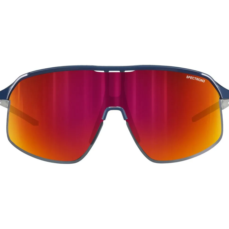 Lunettes de soleil Julbo Density Mat Bleu Blanc Rouge Spectron 3