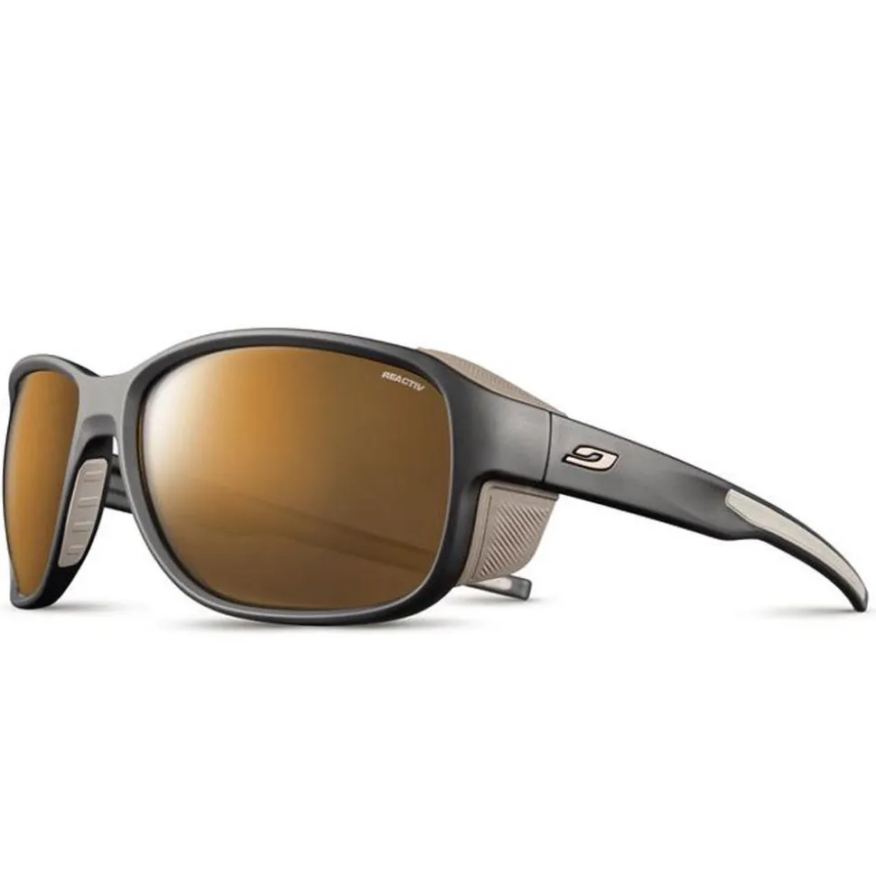 Lunettes de soleil Julbo Monterosa 2 Noir Reactiv High Mountain 2-4 Noir Marron