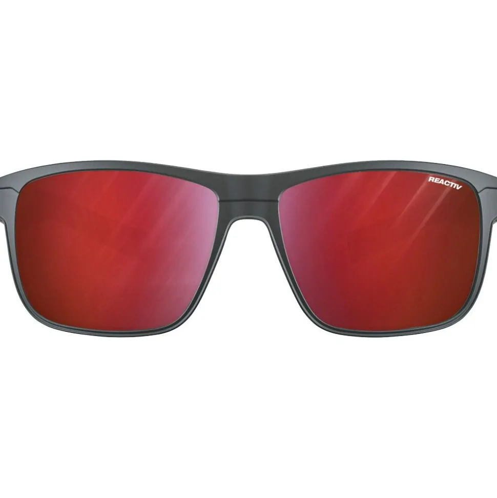 Lunettes de soleil Julbo Renegade Mat Noir Rouge Foncé Reactiv High Contrast 0-3