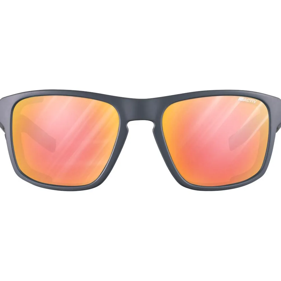 Lunettes de soleil Julbo Shield M Mat Gris Foncé Pastel Vert Reactiv Glare Control 1-3