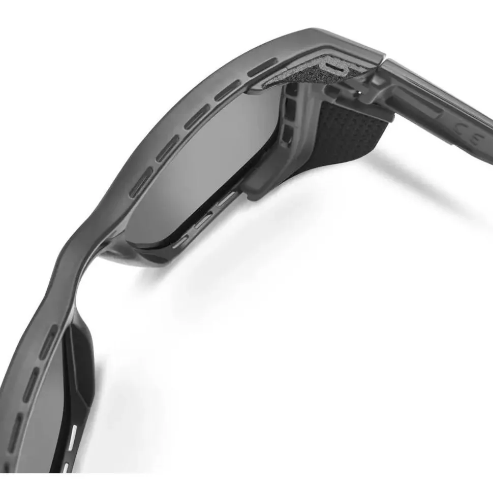 Lunettes de soleil Julbo Shield M Mat Gris Foncé Pastel Vert Reactiv Glare Control 1-3