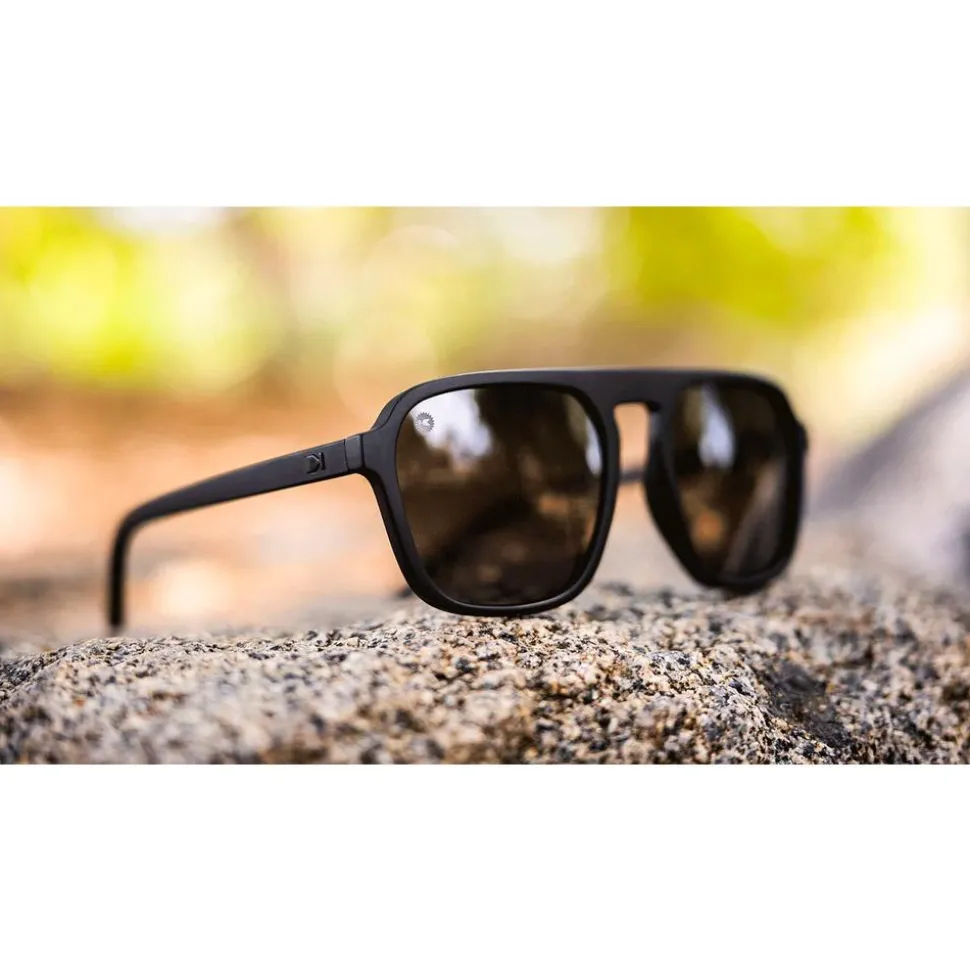 Lunettes de soleil Knockaround Pacific Palisades Black On Black