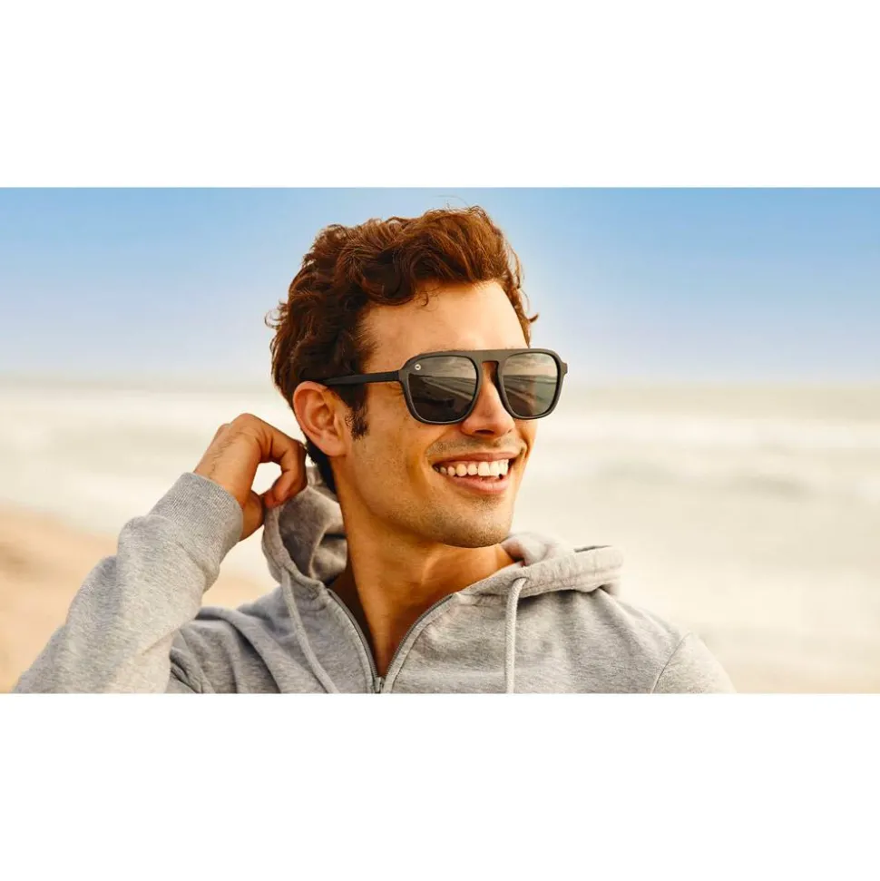 Lunettes de soleil Knockaround Pacific Palisades Black On Black