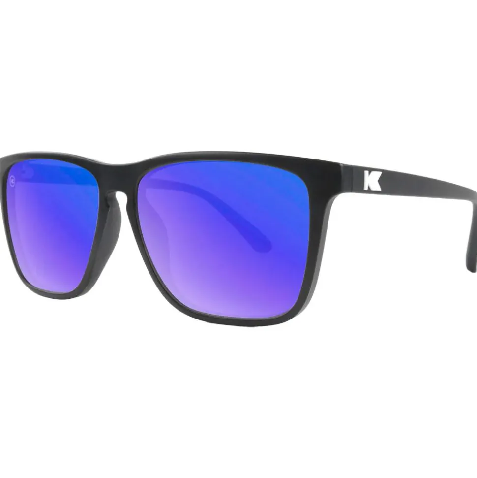 Lunettes de soleil Knockaround Fast Lanes Matte Black Moonshine
