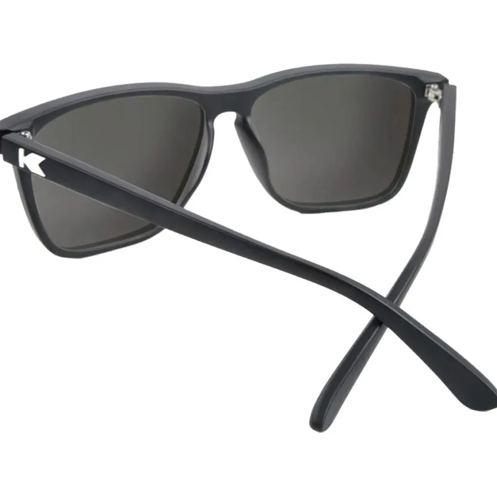 Lunettes de soleil Knockaround Fast Lanes Matte Black Moonshine
