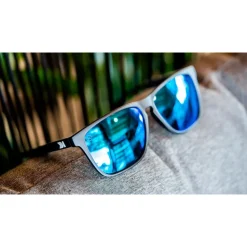 Lunettes de soleil Knockaround Fast Lanes Matte Black Moonshine