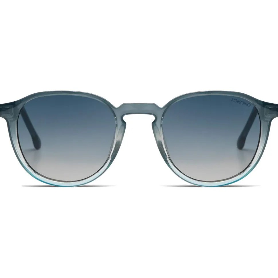Lunettes de soleil Komono Liam Metal Underwater Silver