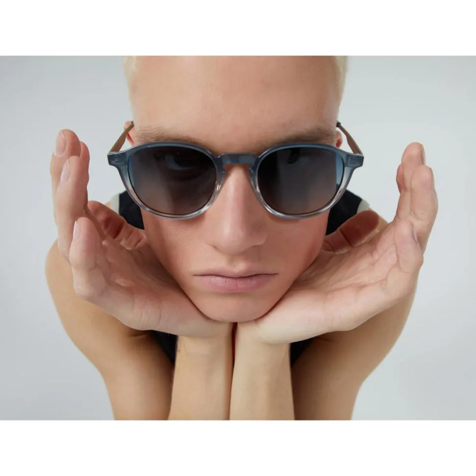 Lunettes de soleil Komono Liam Metal Underwater Silver