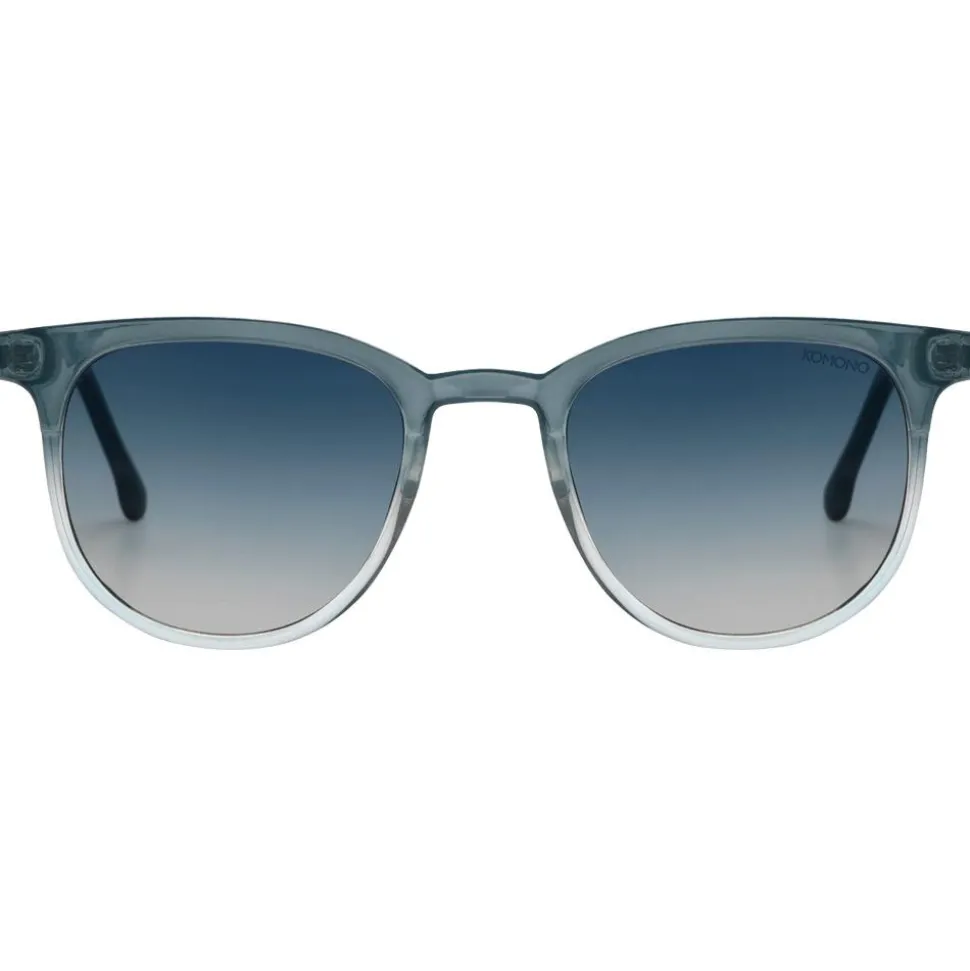Lunettes de soleil Komono Francis Metal Underwater Silver