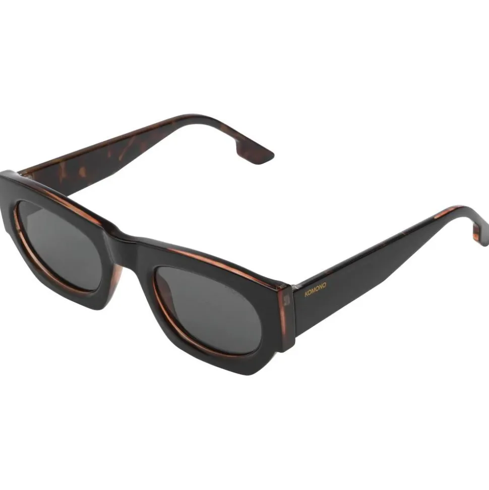 Lunettes de soleil Komono Alpha Black Tortoise
