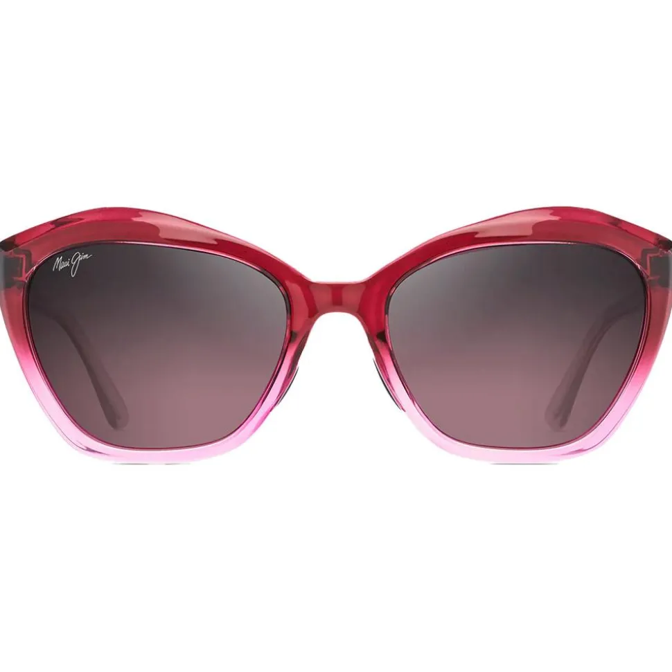 Lunettes de soleil Maui Jim Lotus Framboise Fondu Maui Rose Minéral SuperThin