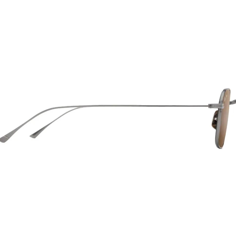 Lunettes de soleil Maui Jim Mekala Matte Dark Ruthenium Hcl Bronze MauiBrilliant