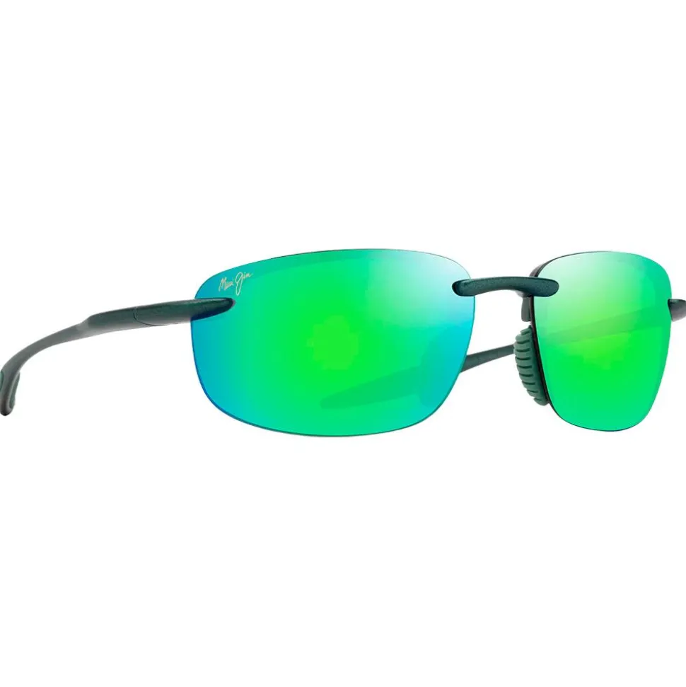 Lunettes de soleil Maui Jim Hookipa Ultra Metal Matte Green MauiGreen MauiUltra
