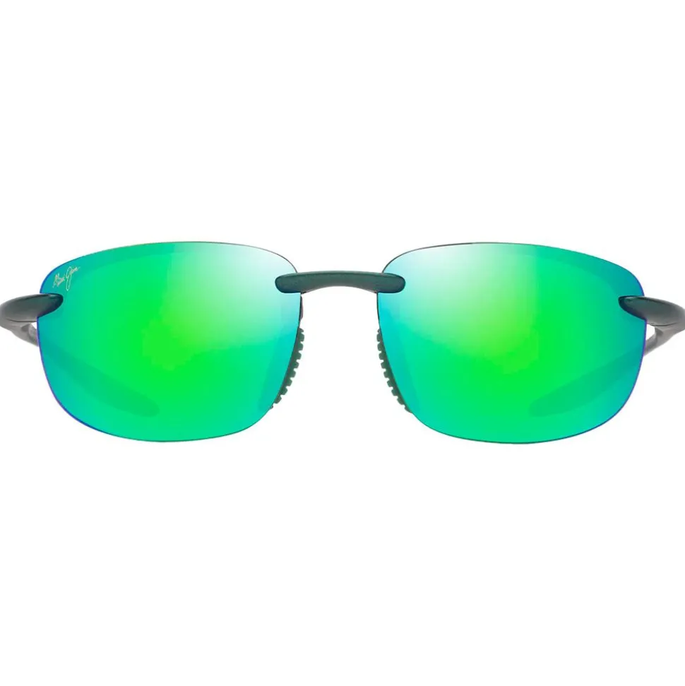 Lunettes de soleil Maui Jim Hookipa Ultra Metal Matte Green MauiGreen MauiUltra