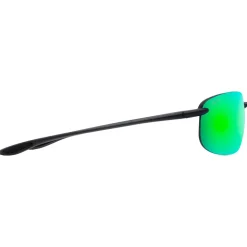 Lunettes de soleil Maui Jim Ho'okipa Xlarge Gris Mat Translucide MauiGeen MauiPure