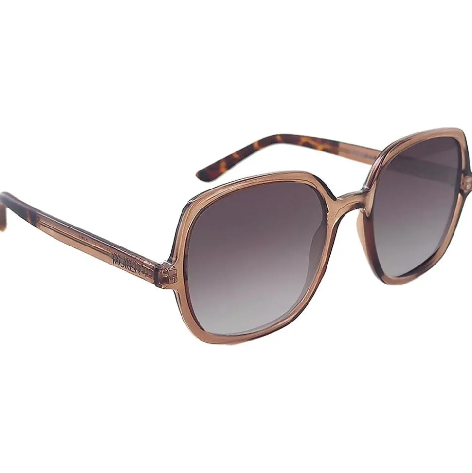 Lunettes de soleil Moken Vision Monique Sand Grey Brown Cat.3 Gradient Lens