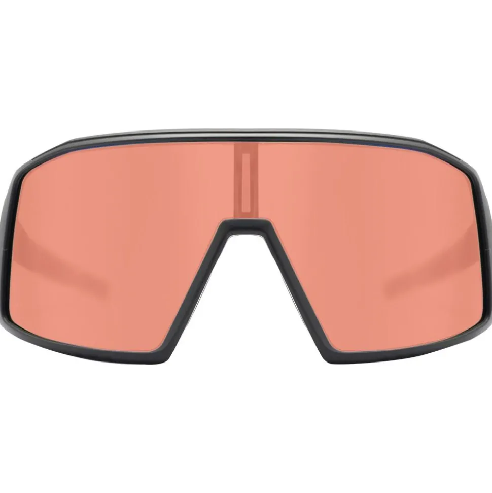 Lunettes de soleil Mundaka Optic Khardung Black Matte Smoke Full Red Revo