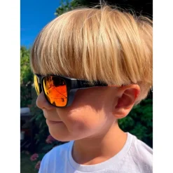 Lunettes de soleil Mundaka Optic Eagle Noir Matte Brown Orange Revo