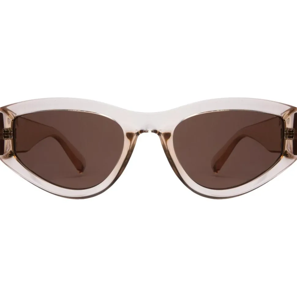 Lunettes de soleil Mundaka Optic Teava Crystal Champagne Smoke