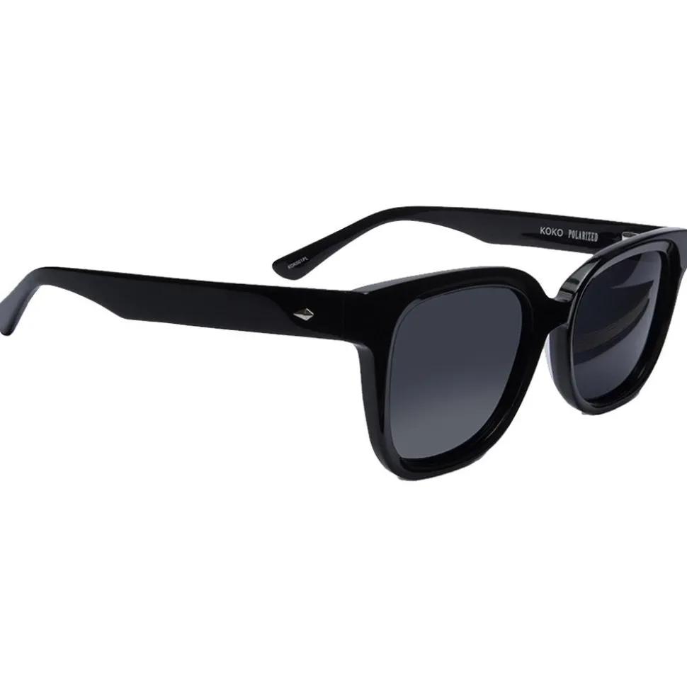 Lunettes de soleil Mundaka Optic Koko Black Smoke Polarized