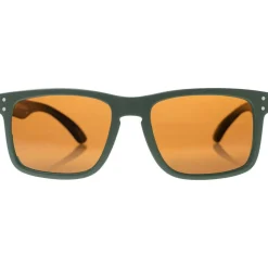 Lunettes de soleil Mundaka Optic Pozz' Mat Dark Green Brown Polarized