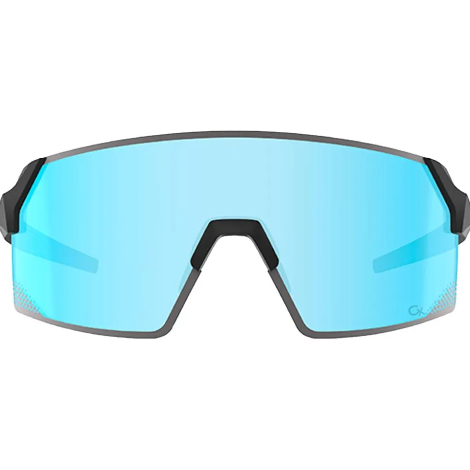 Lunettes de soleil Mundaka Optic Raptor Matte Crystal Smoke Cx Full Blue Revo