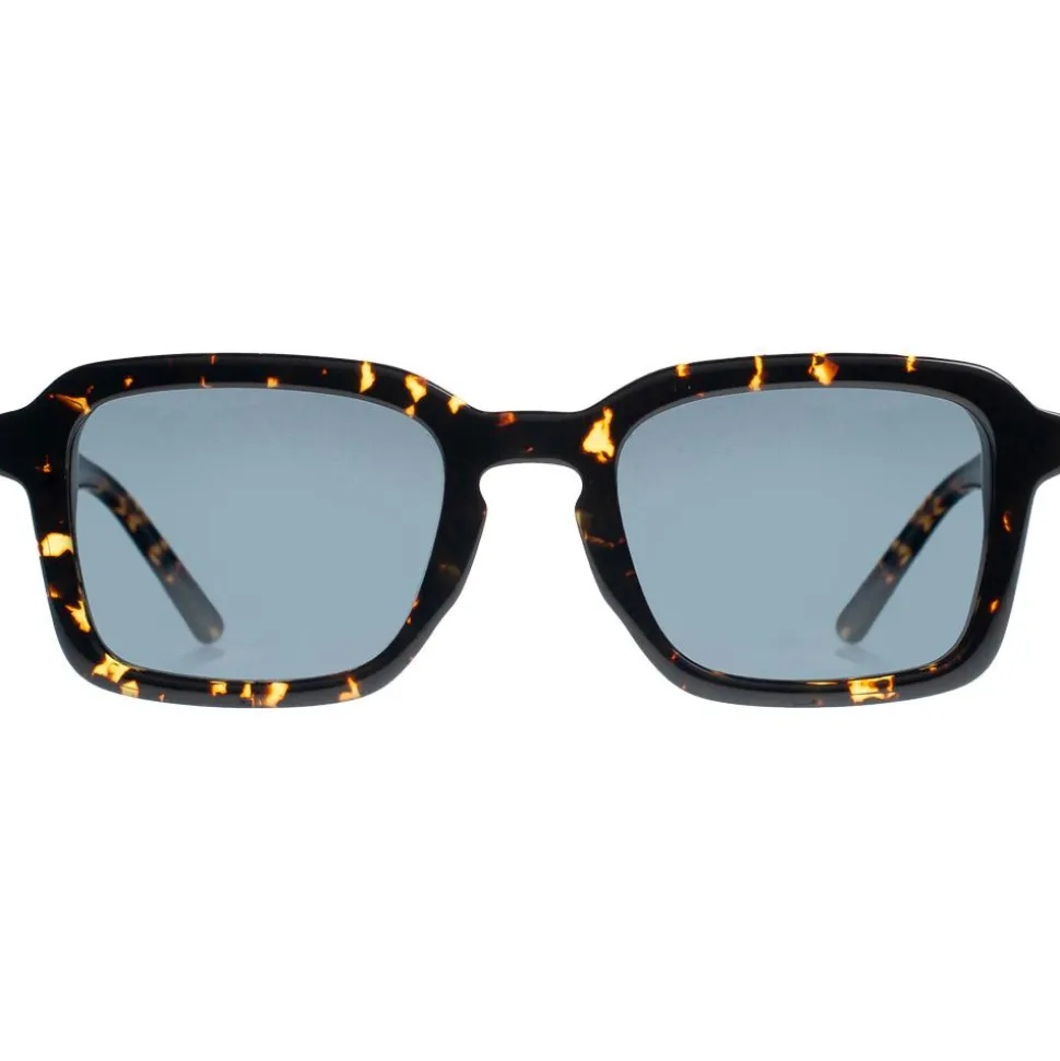 Lunettes de soleil Mundaka Optic Canggu Yellow Black Tort Smoke Polarized