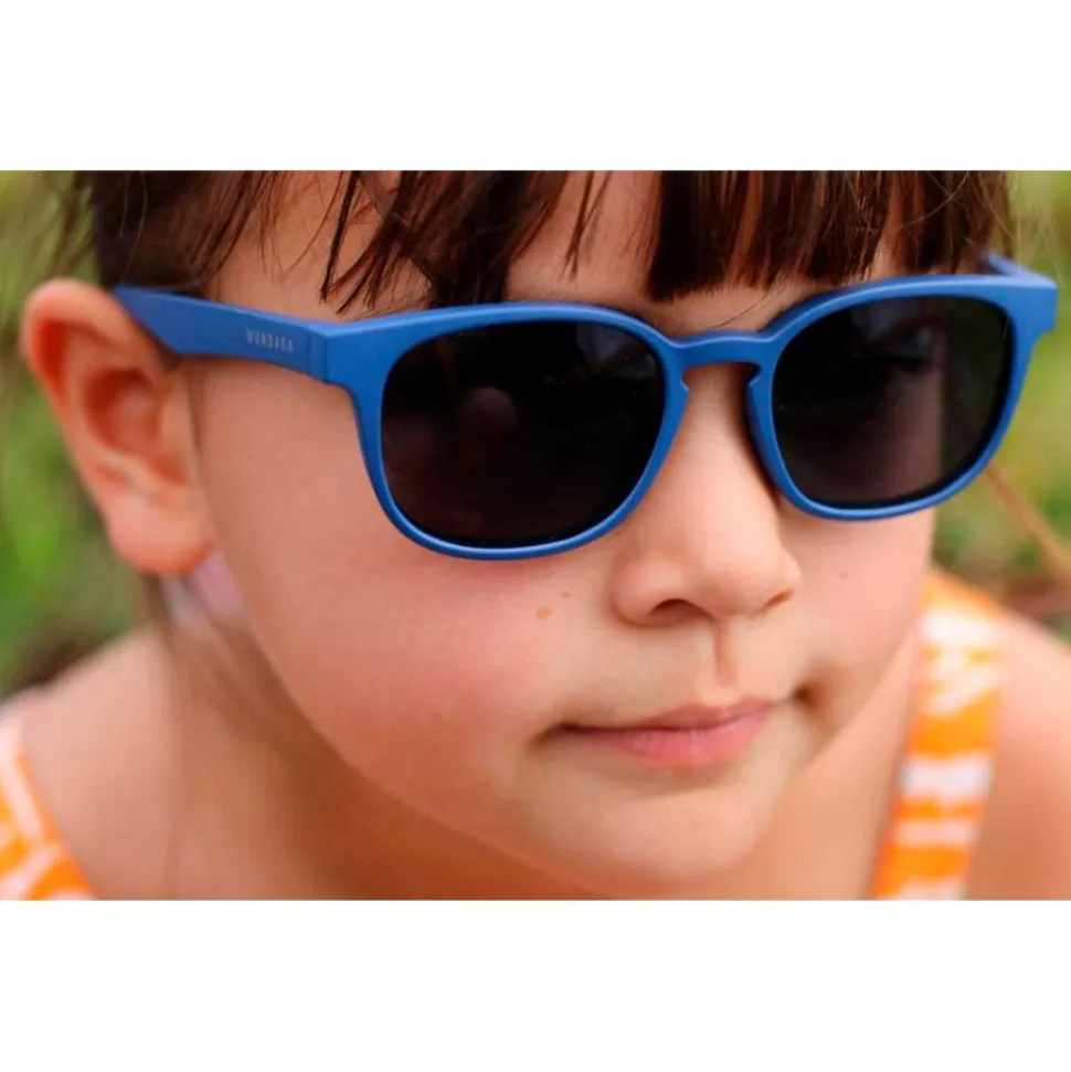 Lunettes de soleil Mundaka Optic Khali Matte Blue Smoke Polarized