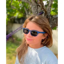 Lunettes de soleil Mundaka Optic Khali Matte Blue Smoke Polarized