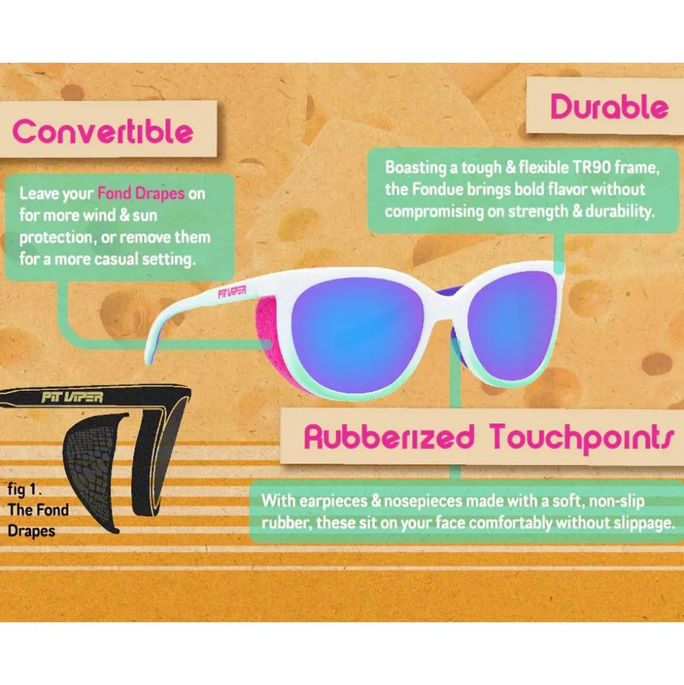 Lunettes de soleil Pit Viper The Fondue The Bonaire Breeze