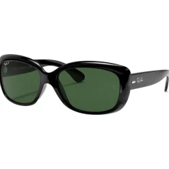 Lunettes de soleil Ray Ban RB4101 Jackie Ohh Polished Black Dark Green