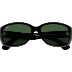 Lunettes de soleil Ray Ban RB4101 Jackie Ohh Polished Black Dark Green