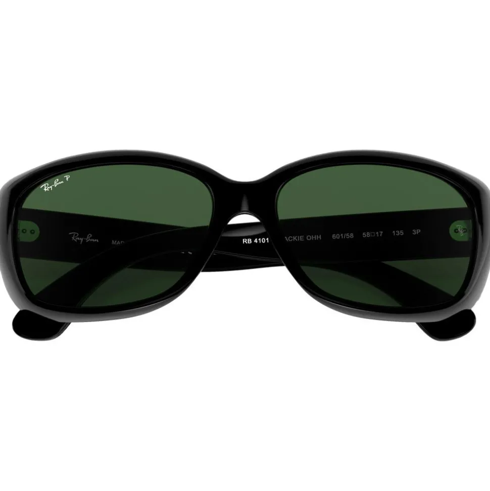 Lunettes de soleil Ray Ban RB4101 Jackie Ohh Polished Black Dark Green